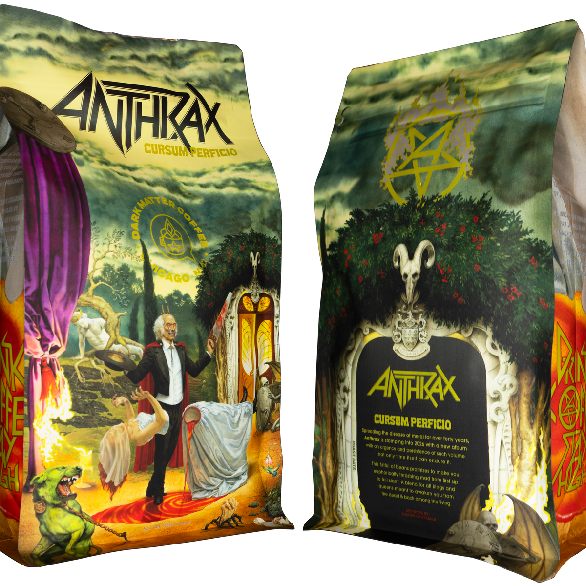 Anthrax - Cursum Perficio – Dark Matter Coffee