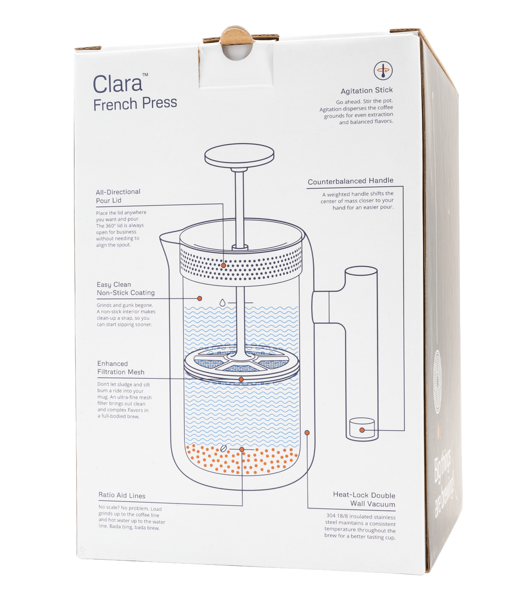 Fellow Clara French Press 24oz.