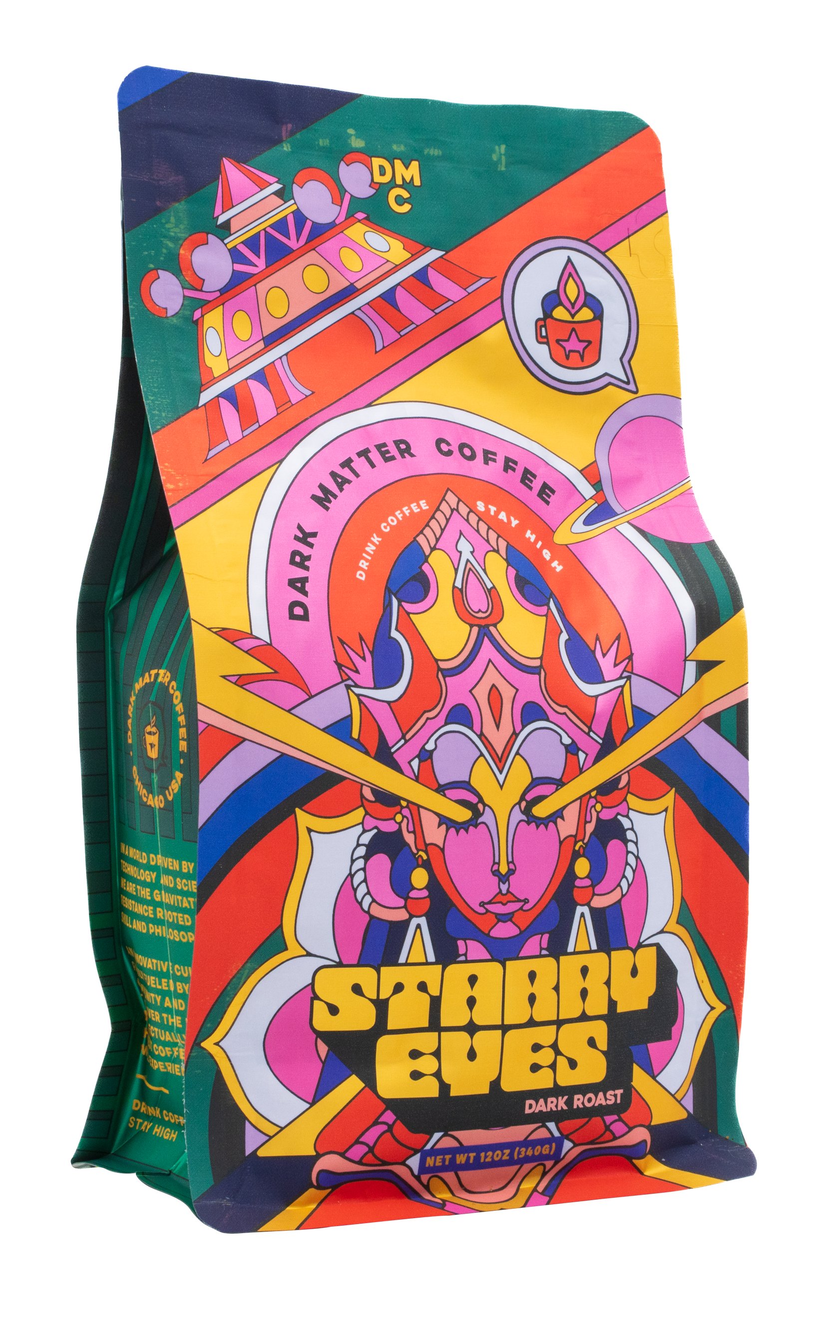 starry eyes dark roast coffee bag