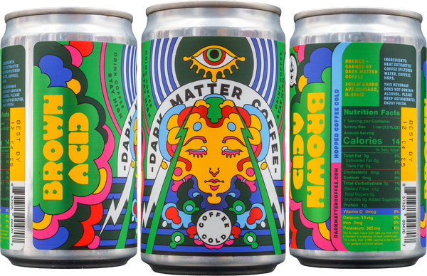 Shop Coffee Cold Cans | Brown Acid – Dark Matter Coffee