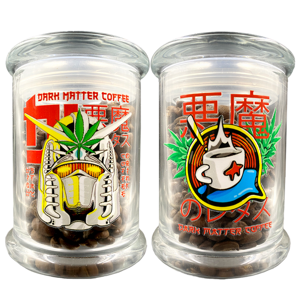 Devil's Lettuce Glass Nug Jar – Dark Matter Coffee