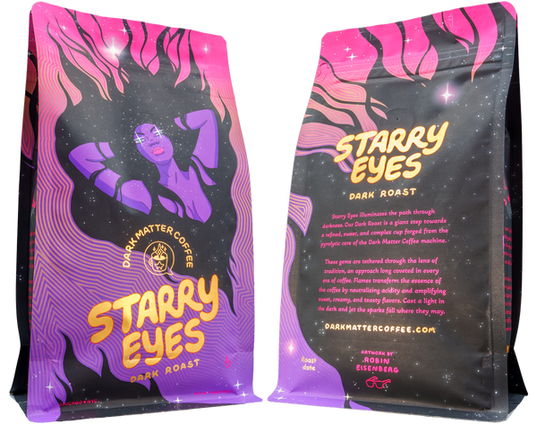 Starry Eyes Dark Roast x Robin Eisenberg packshot